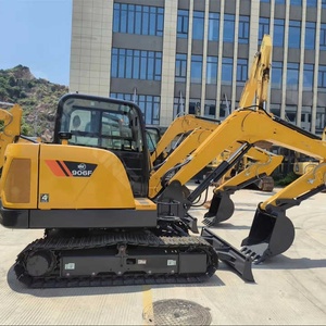 Thương hiệu hàng đầu mới 906f theo dõi chuỗi Digger máy xúc bánh xích nhỏ Máy xúc với nhanh chóng Coupler và búa - Product Image 1