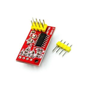 Módulo de adquisición de datos AD7705 de doble canal y 16 bits ADC, ganancia de entrada programable, interfaz SPI, TM7705 - Product Image 1