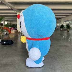 Ropa interior en movimiento 2M muñecas inflables de dibujos animados <span class=keywords><strong>Doraemon</strong></span> mascota <span class=keywords><strong>disfraz</strong></span> trajes de tela para adultos Cosplay <span class=keywords><strong>Doraemon</strong></span> <span class=keywords><strong>disfraz</strong></span> a la venta - Product Image 4