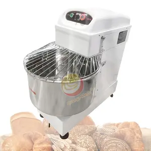 Impastatrice 60 Kg Venta caliente Espiral de alta velocidad de calidad Mezclador de masa de pan francés completamente automático para panadero