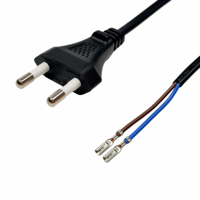Kabel Daya KC Korea C13 H05VV-F 0.75mm2 Komputer PC Monitor TV Server Konsol Game Printer Kabel Pengganti OEM