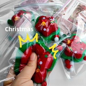 Juguete Antiestrés de Navidad con Diseño de Papá Noel y Reno, Artículo Popular en TikTok, Juguetes Únicos para Niñas - Product Image 2