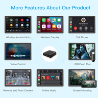 Apple Carplay Android Auto sans fil Mercedes Benz Becker NTG4.5 pour W176 W166 X156 X204 W204 W212 W246 C216 C218