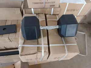 ดัมเบลหกเหลี่ยม2.5 5 8 10 25 50 <span class=keywords><strong>70</strong></span> 75 100 <span class=keywords><strong>kg</strong></span> ปอนด์20lb 50kg ปอนด์50kg หนักหนักอุปกรณ์การฝึกอบรมยางหุ้มด้วยยาง - Product Image 6