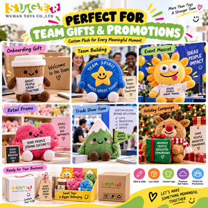 Jouets en peluche à marque privée <span class=keywords><strong>pour</strong></span> la formation des employés, la culture de l'apprentissage, la mobilisation du personnel, les cadeaux d'entreprise et le développement d'équipe - Product Image 6
