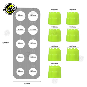 CLEZE 비닐 랩 스티커 라운드 노브 정밀 절단 스텐실 도구 자동차 레이더 감지기 비닐 랩 도구 - Product Image 4