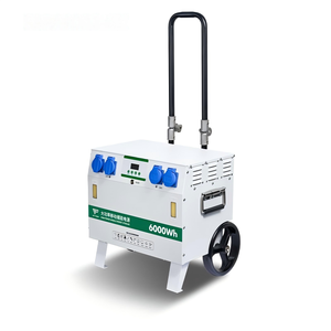 Draagbare krachtcentrale Chu Bangshou EPPA902-6K 6000Wh Lithium-ijzerfosfaatbatterij Afneembare batterij MPPT zuivere sinusgolf - Product Image 1