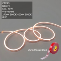Bande LED néon flexible mini DC24V 3*6mm IP65 pour éclairage d'armoires, certifiée BIS/CE, 2700K 3000K 4000K 6500K, pour meubles