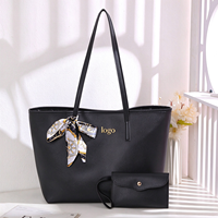 Nouveau Sac Fourre-tout Femme-Mère-Fille 2026, Sac à Main Grande Capacité, Haute Qualité, Motif Personnalisé, Logo Personnalisé, En Stock
