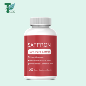 Cápsulas de Extracto de Azafrán de Marca Privada OEM, Suplemento Dietético para la Salud del Corazón en Adultos, Mejora de la Vista, Antioxidante - Product Image 1