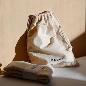 Cheap Wholesale 100% Organic Cotton <b>Drawstring</b> <b>Pouch</b> Natural Cotton <b>Pouch</b> With Ribbon - Product Image 3