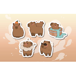 Autocollant vinyle imperméable décoration mignon dessin animé <span class=keywords><strong>animal</strong></span> autocollant personnalisé - Product Image 3