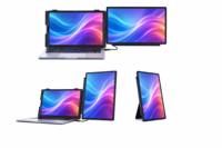 Monitor Portátil 4K UHD de 15.6 Pulgadas IPS 350nit, USB-C, Orientación Horizontal y Vertical, Rotación Automática, Legible Bajo la Luz Solar, Suministro de Fábrica OEM