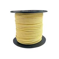 Cordon de ligature isolant 220C tressé 1-5mm pour bobinage de moteur et transformateur, ignifuge 3KV