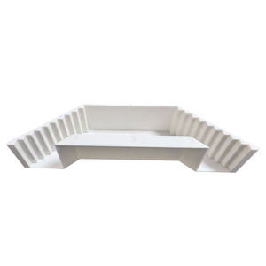 Trapezoidal Fish Viewing Tunnel White And Black ABS Aquarium Decoration For Shrimp Sanctuary Hiding House Landscaping - Product Image 4