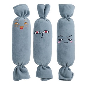 Jouets pour chiens, pour le nettoyage des dents, en peluche sonore, pour chiot, divertissement autonome, interactifs, fournitures pour animaux de compagnie, émoticônes, bonbons - Product Image 6