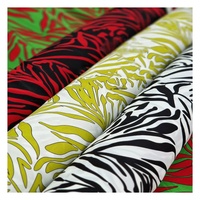 Tissu Challis imprimé 100 % rayonne, best-seller en Amérique du Sud, pour la Corée et le Japon