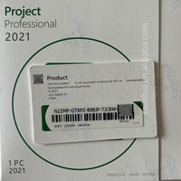Project Pro 2021 Edición Retail, 100% Activado en Línea, Stock Disponible para Entrega Rápida Global (vía Chat/Correo Electrónico)