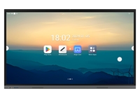 Système double réseau 4K Tableau blanc électronique interactif à écran plat OPS Multi Touch Smart Tv Class Board pour l'enseignement