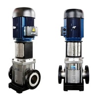 Pompe à eau en ligne multi-étages haute pression en acier inoxydable CDLF