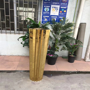 Modern Home Decor Wedding Large Outdoor Planters Art Deco Tall Flower <b>Vase</b> Steel Tree Pots Made From Stainless PVD Plating <b>Vase</b> - Product Image 5