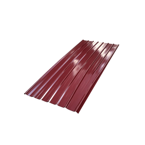 Tôle de toiture PPGI, panneau de toiture ondulé, tuile de toiture colorée, dalle de toiture en acier pour garages et bâtiments préfabriqués - Product Image 1