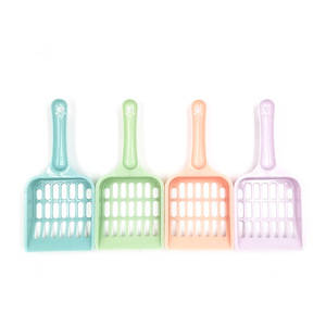Pelle à litière pour chat multifonctionnelle en maille creuse couleur bonbon, outil de nettoyage pour animaux de compagnie, ramasse-litière. - Product Image 5