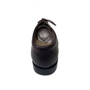 Mocassins élégants pour <span class=keywords><strong>homme</strong></span> en cuir véritable brun-rouge, légers et plats, à enfiler - Product Image 4