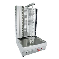 Machine à Kebab et Shawarma Électrique Mini - Gril Commercial en Acier Inoxydable pour Restaurants