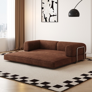 Juego de Sofás Comprimidos, Muebles Versátiles que Ahorran Espacio, Sofá Cama Plegable, Sofá Doble de Tela para Sala de Estar y Casa de Huéspedes - Product Image 1