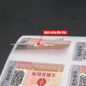 Asy tùy chỉnh xác minh số sê-ri nhãn chống giả mã QR cào nhãn dán - Product Image 2
