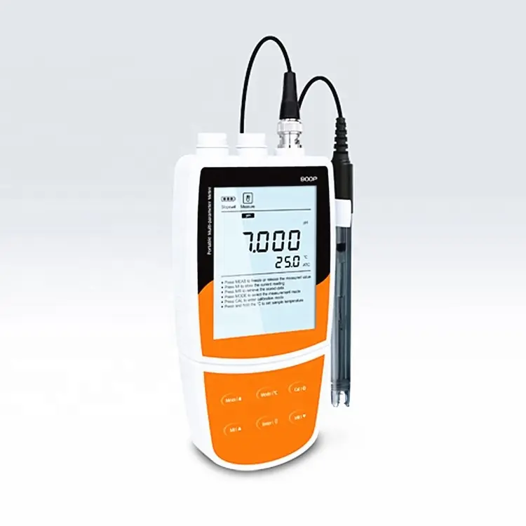 Portable digital pH / Conductivity / TDS / Salinity Meter Suitable for outdoor measurement samples