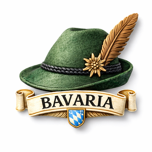 WeiVista Résine Art Déco Chapeau Bavarois Souvenir Forme Personnalisable Cadeau Décoratif Traditionnel pour l'Affichage lors des Festivals Culturels - Product Image 1