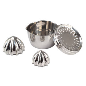 Exprimidor Manual Profesional de Frutas con Filtro y Asa para Verter - Prensa de Cítricos de Acero Inoxidable Fácil de Limpiar - Product Image 6