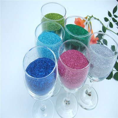 Профессиональная акриловая цветная блестящая пудра для украшения ногтей