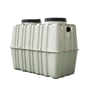 Small rural decentralized sewage treatment equipment with three chambers