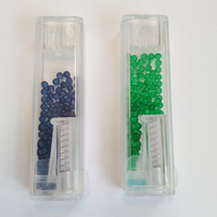 Billes de menthol Blue Ice pour cigarettes, 1000 pièces, emballage en bouteille, perles Black-ice, capsules mentholées