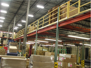 Dj מבנה פלדה פלטפורמת רצפת mzzanine עבור תעשייה באמצעות פשיטה walkway פלטפורמה - Product Image 2