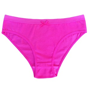 Großhandel Günstige Damen Baumwolle Höschen Bikini Plus Big Size Unterwäsche Mit Schleife Brief Teenager Bequeme Damen Tägliche Höschen - Product Image 5