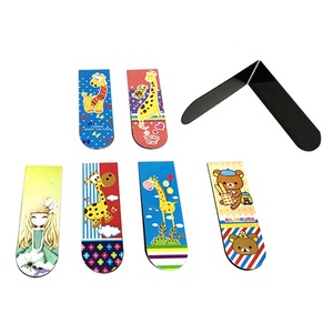 Wholesale Promotional Custom Design Flexible Book Marker Clips Magnetic Bookmark
