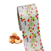 Custom Gedrukt Voedsel Bopp Plastic Lamineren Wrapper Lollipop Snoep Chocolade Verpakking Film Rolls Ice Popsicle Verpakking Plastic