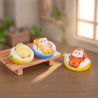 위에이 12 중국 십이지신 소파 인형, 귀여운 인형 집, DIY 장식용 걸이 장식품, 풍경 소형 장식품
