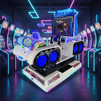 Équipement d'amusement personnalisé pour enfants à monnayeur, machine musicale de course de voitures à bascule, modèle populaire sur internet, pour les 8 ans et plus