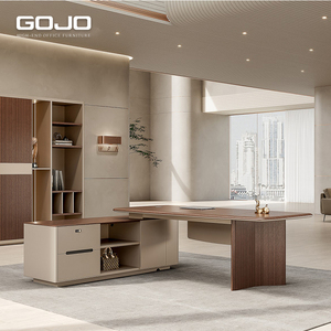 Hiện Đại Sang Trọng Gojo GZ-WPN Giám đốc Điều Hành L-Hình Bàn Modular Thiết Kế Thân Thiện Với Môi Chống Nước Thương Mại Nội Thất Văn Phòng - Product Image 5