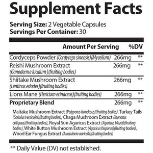 Cápsulas De Cogumelo Cordyceps Fortalecem O Sistema Imunológico Aumentando A Resiliência Ajudando O Corpo A Permanecer Cogumelos Equilibrados Suplemento Herbal - Product Image 3