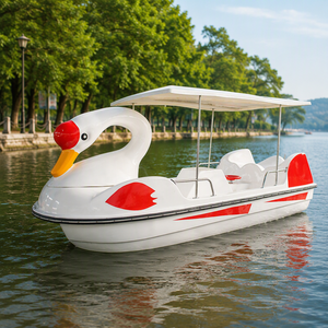 Kayak de Pesca con Pedales, Bote de Rafting con Dos Sistemas de Control, Bote de <span class=keywords><strong>Segunda</strong></span> <span class=keywords><strong>Mano</strong></span> de Fibra de Vidrio y Aleación de Aluminio, Bote de Velocidad, Bote con Parachoques - Product Image 3
