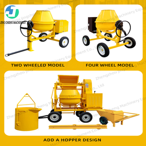 Mesin Pengaduk Semen Otomatis China Trade, Mesin Pengaduk Beton Diesel, Mesin Pengaduk Beton 350L 500L - Product Image 5