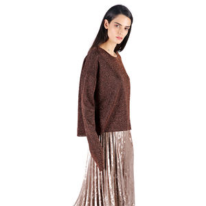 Maglione Pullover a maniche lunghe leggero <span class=keywords><strong>in</strong></span> misto <span class=keywords><strong>viscosa</strong></span> Premium da <span class=keywords><strong>donna</strong></span> - Product Image 5