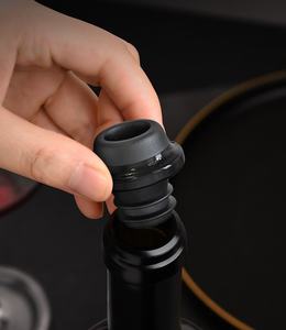 Portable High Quality Rechargeable <b>Wine</b> Opener 7-in-1 <b>Wine</b> Gift Set with Electric Vacuum <b>Pump</b> with Charging Station - Product Image 5