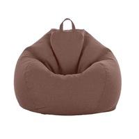 Fauteuil pouf relax vert en gros pour enfants et adultes, siège de relaxation sans pieds avec rembourrage EPP pour l'extérieur